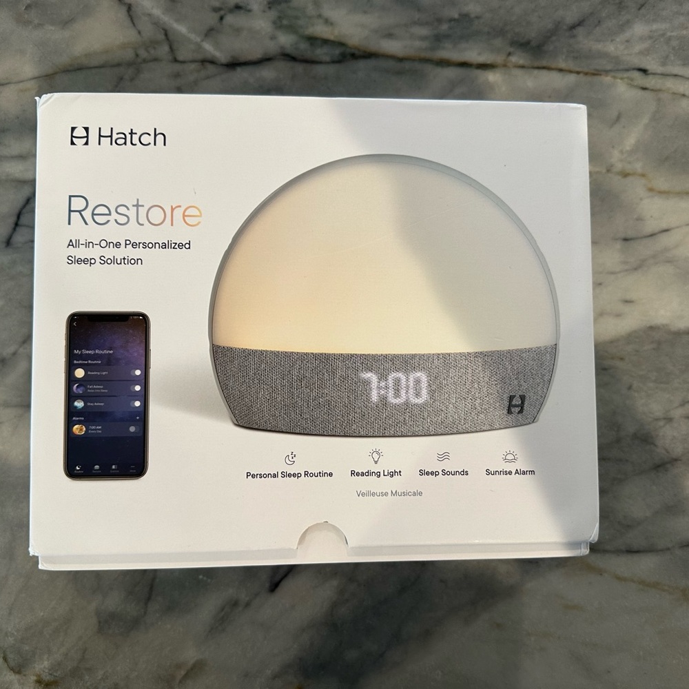 Hatch Restore Sleep Solution - Alarm and Clock